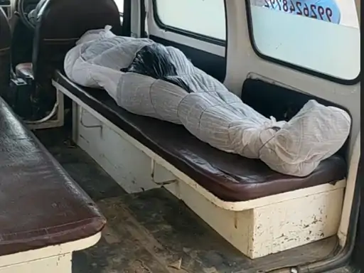 कंटेनर की टक्कर से महिला की मौत, मासूम भांजी घायल  ड्राइवर फरार